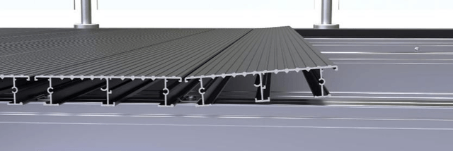 3.6m Aluminum Decking (fire rated)