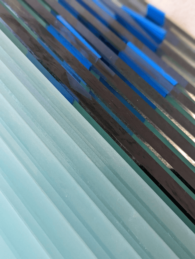 Glass Panels - 12mm toughened glass panels
