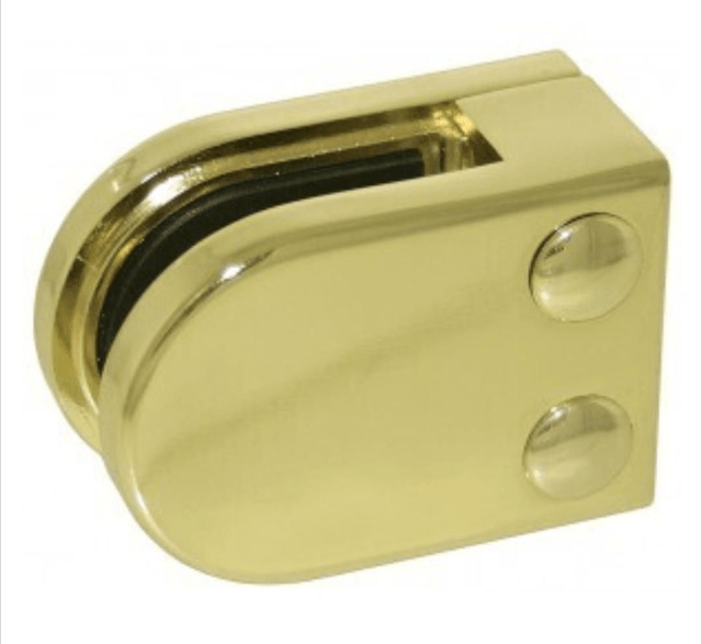Flat Back Glass Clamp 10/12mm