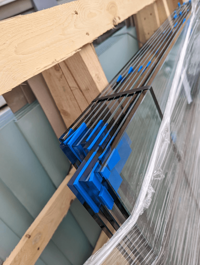 Glass Panels - 12mm toughened glass panels