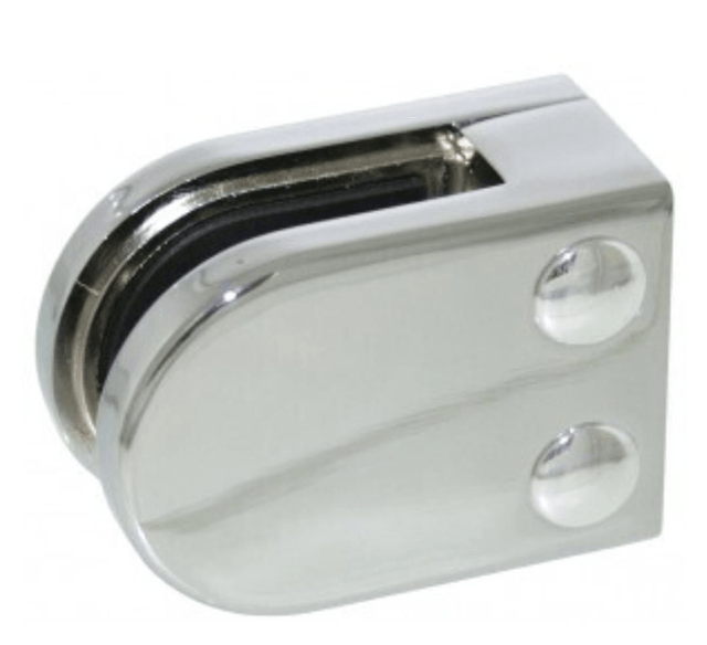 Flat Back Glass Clamp 10/12mm