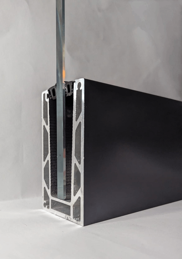 Entity 12/17.5/21.5mm Adjustable Glass Balustrade 