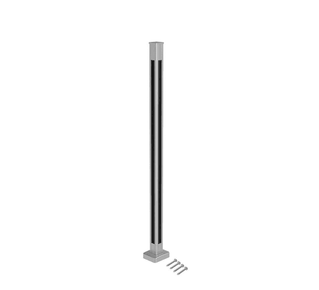 Aluminum Clampless Post 